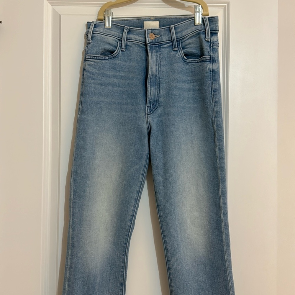 Mother Hustler Ankle fray size 27